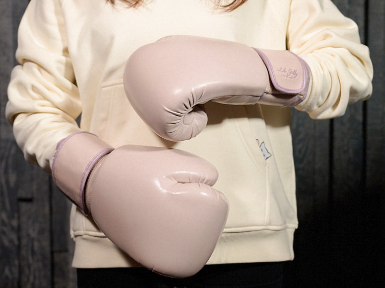 Pink Marshmallow Gloves - Women