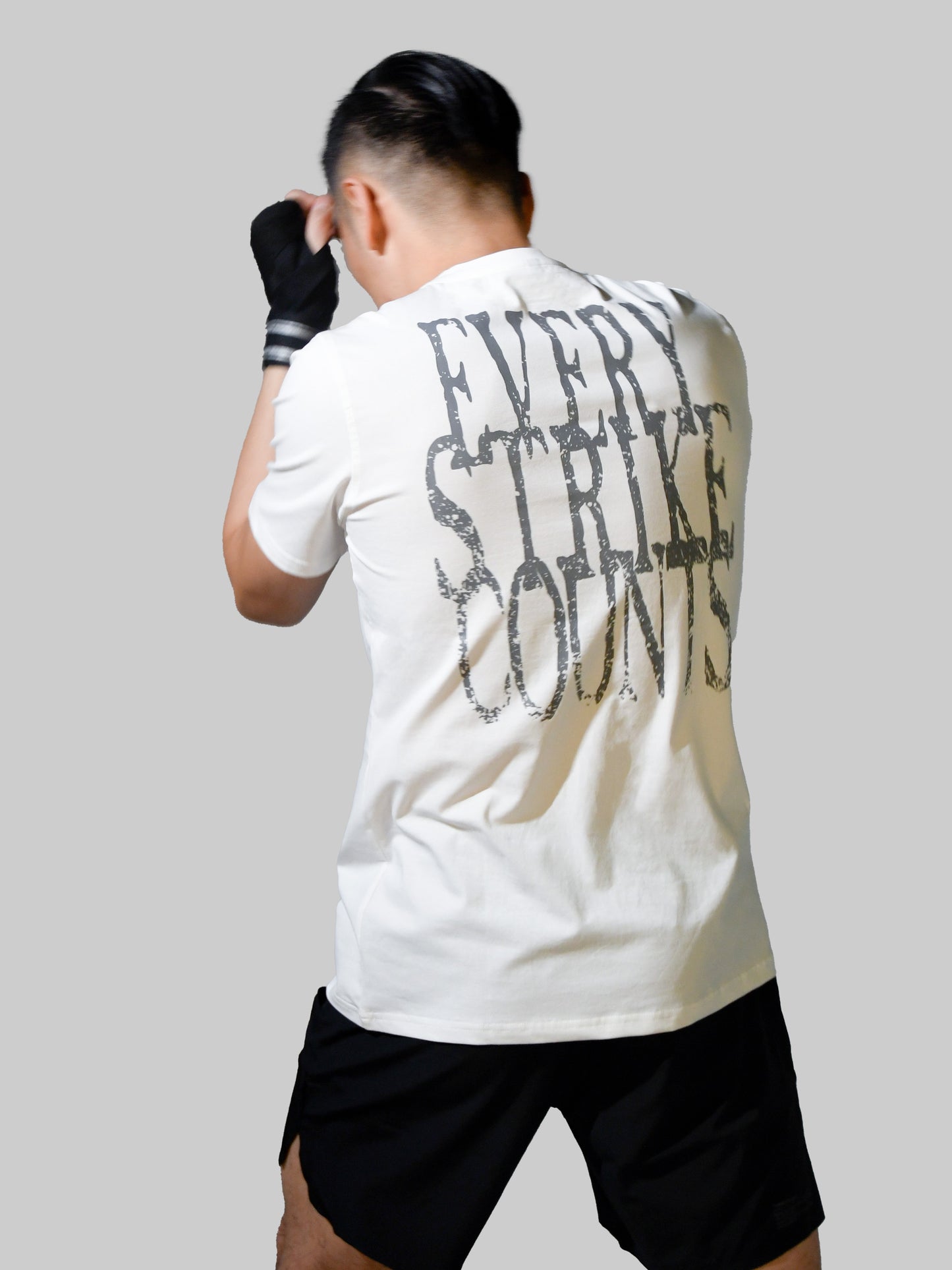 Every Strike Counts Mens Tee - White